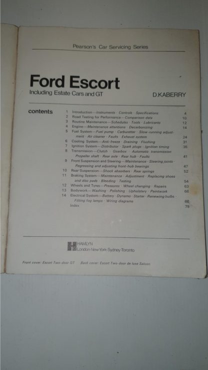 hamlyn Ford Escort mk1