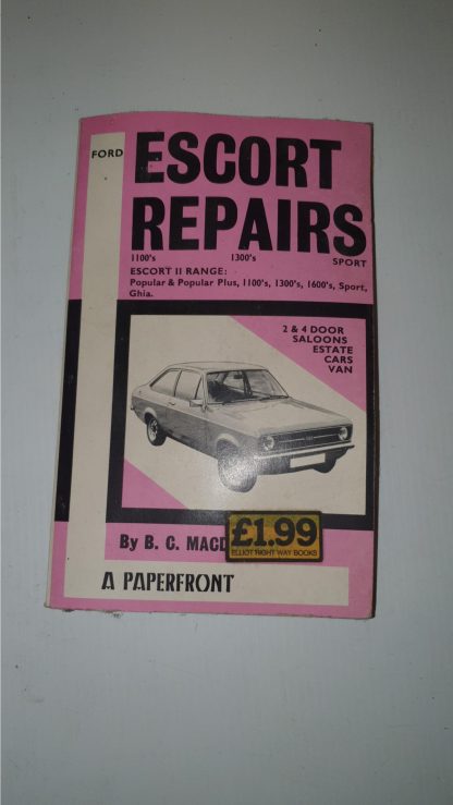 Ford Escort Repairs book