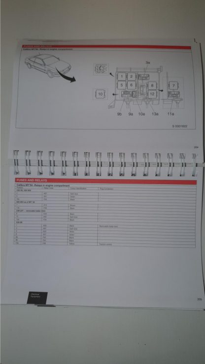 VA0203134 Vauxhall Technical Reference Guide - Image 5