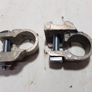Square post to round post battery terminal converters