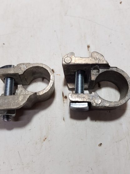 Square post to round post battery terminal converters